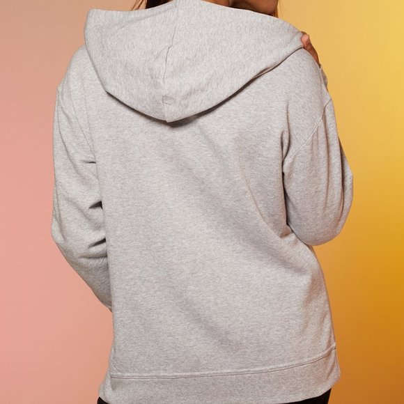 Heather Gray K-Swiss Hoodie - Picture 2 of 5